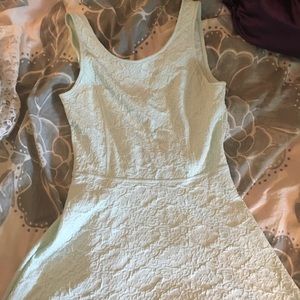 Light blue skater dress